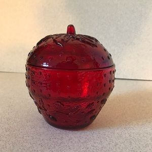 Longaberger Strawberry Jam Jar